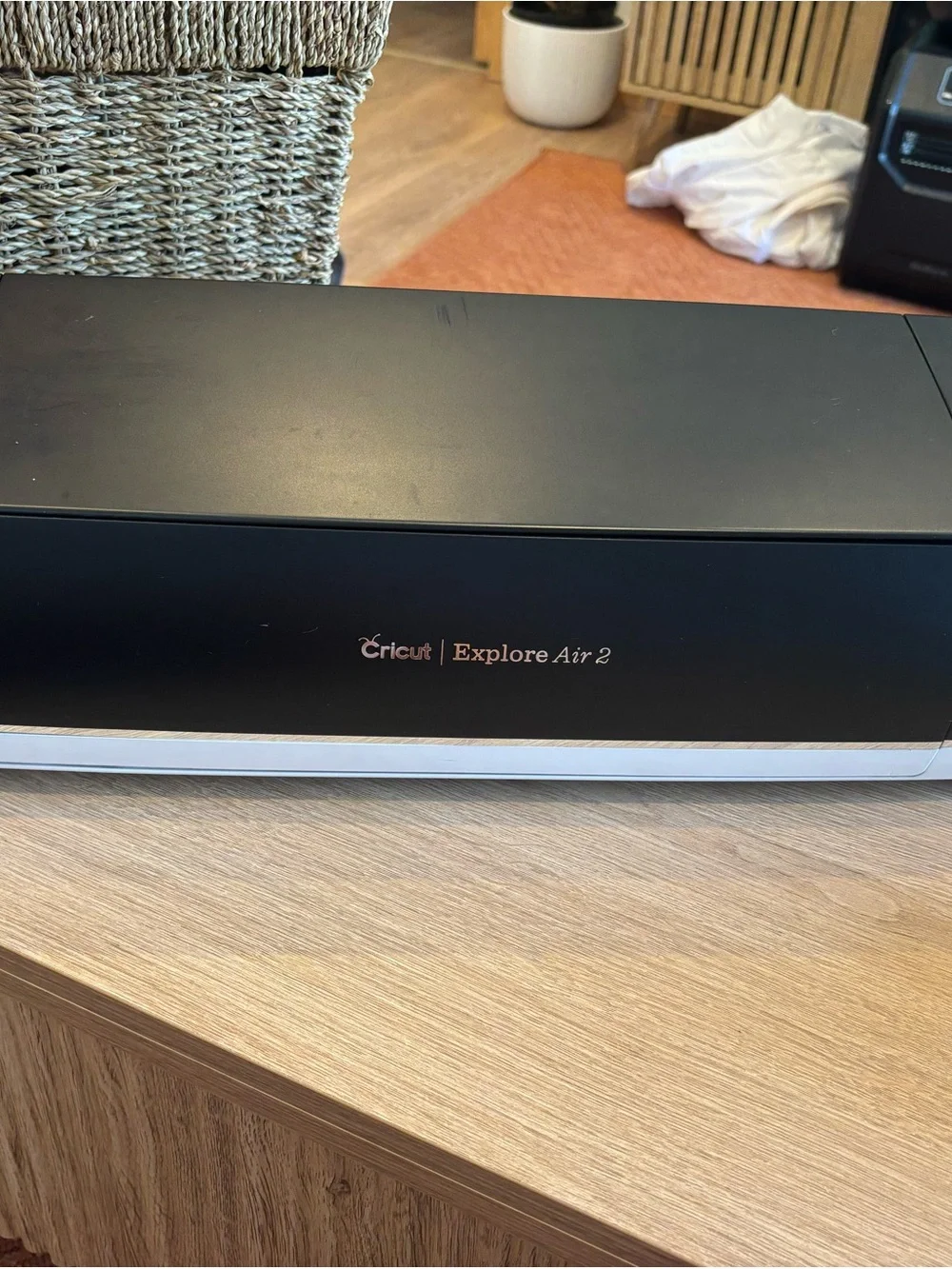 Cricut Explore Air 2 Cutting Machine - Black and White